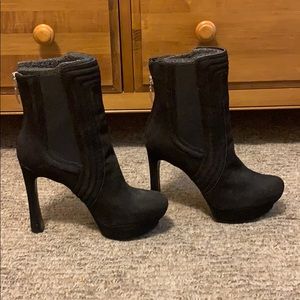 COPY - Guess heeled booties- NWOT, never worn!
